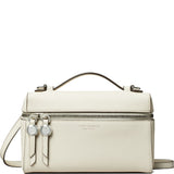 Borsa a mano slim in avorio tory burch - donna 