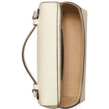 Borsa a mano slim in avorio tory burch - donna 