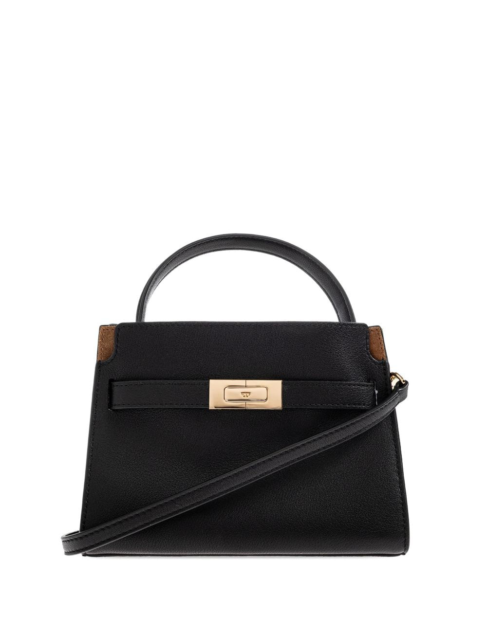 Borsa a mano Lee Radziwill petite in nero Tory Burch - donna 
