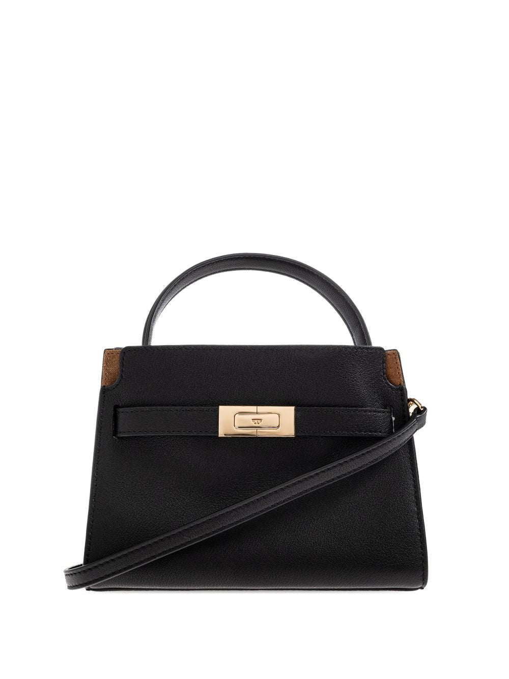 Borsa a mano Lee Radziwill petite in nero Tory Burch - donna 