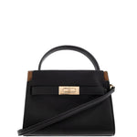 Borsa a mano Lee Radziwill petite in nero Tory Burch - donna 