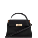 Borsa a mano Lee Radziwill petite in nero Tory Burch - donna 