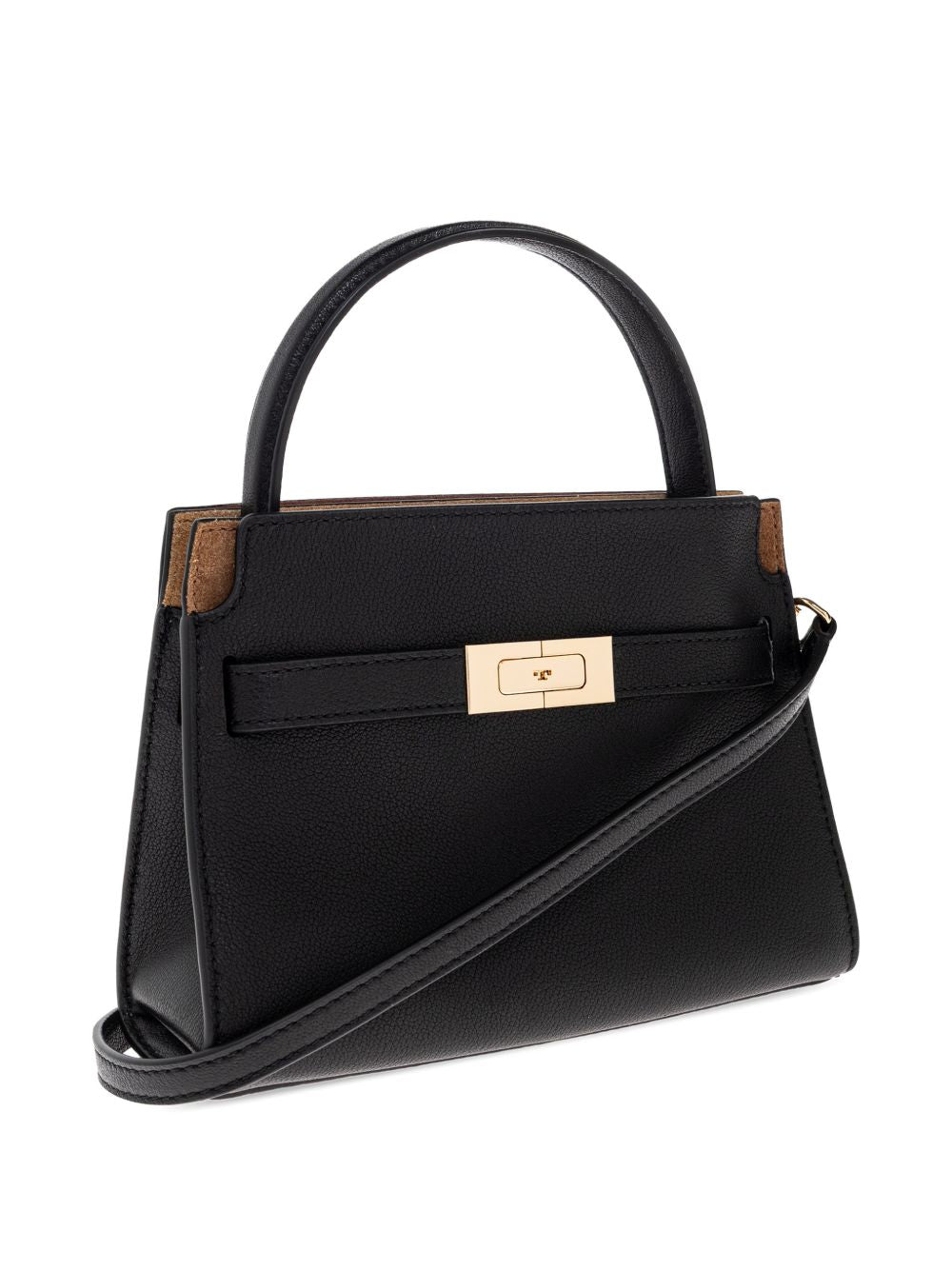 Borsa a mano Lee Radziwill petite in nero Tory Burch - donna 