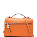 Borsa a mano slim in arancione tory burch - donna 