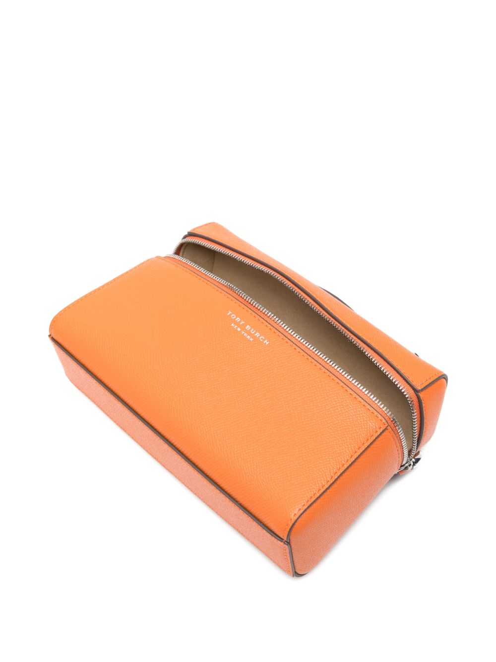 Borsa a mano slim in arancione tory burch - donna 