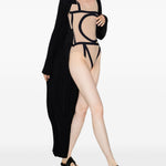 Costume intero con stampa in beige Toteme - donna 