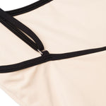 Costume intero con spalline sottili in beige Toteme - donna 