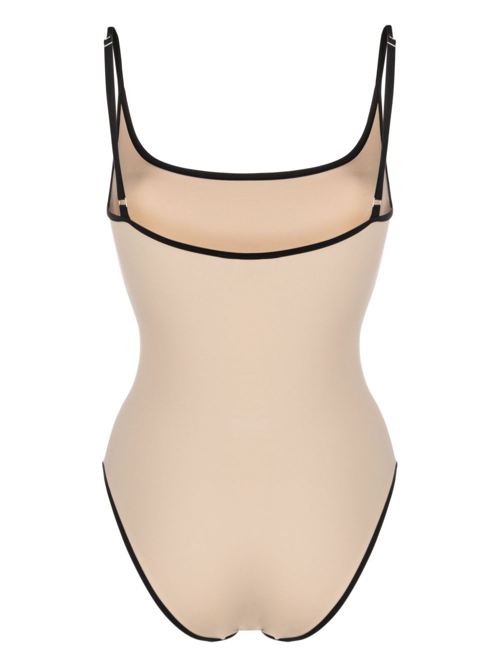 Costume intero con spalline sottili in beige Toteme - donna 