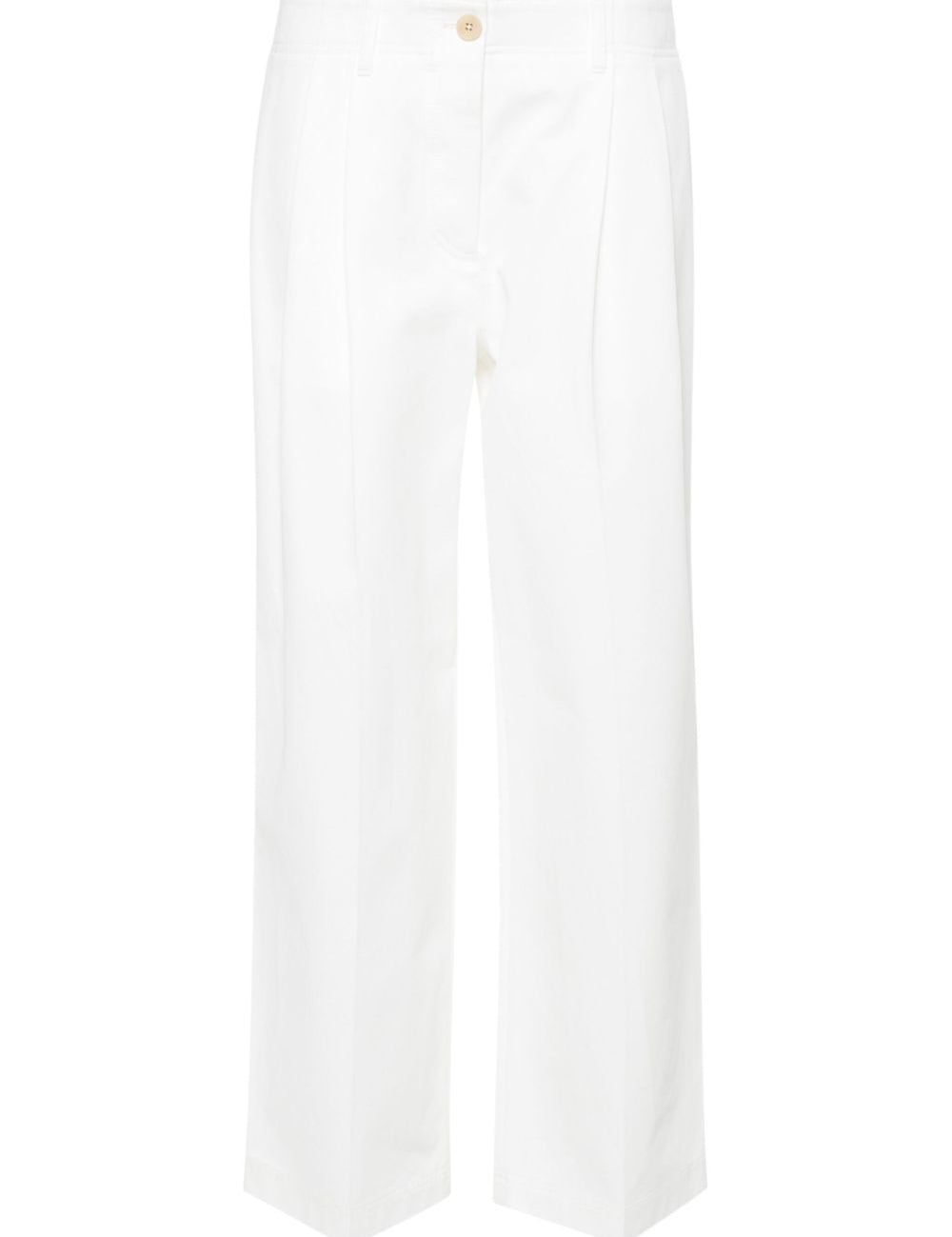 Pantaloni dritta in bianco Toteme - donna 