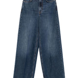 Jeans a gamba ampia in blu Toteme - donna 