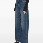 Jeans a gamba ampia in blu Toteme - donna 