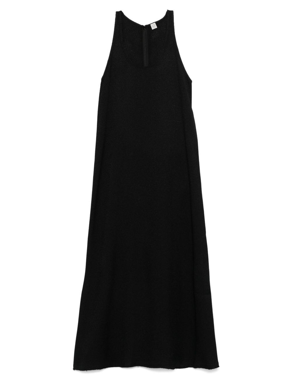 Abito midi smanicato in nero Toteme - donna 