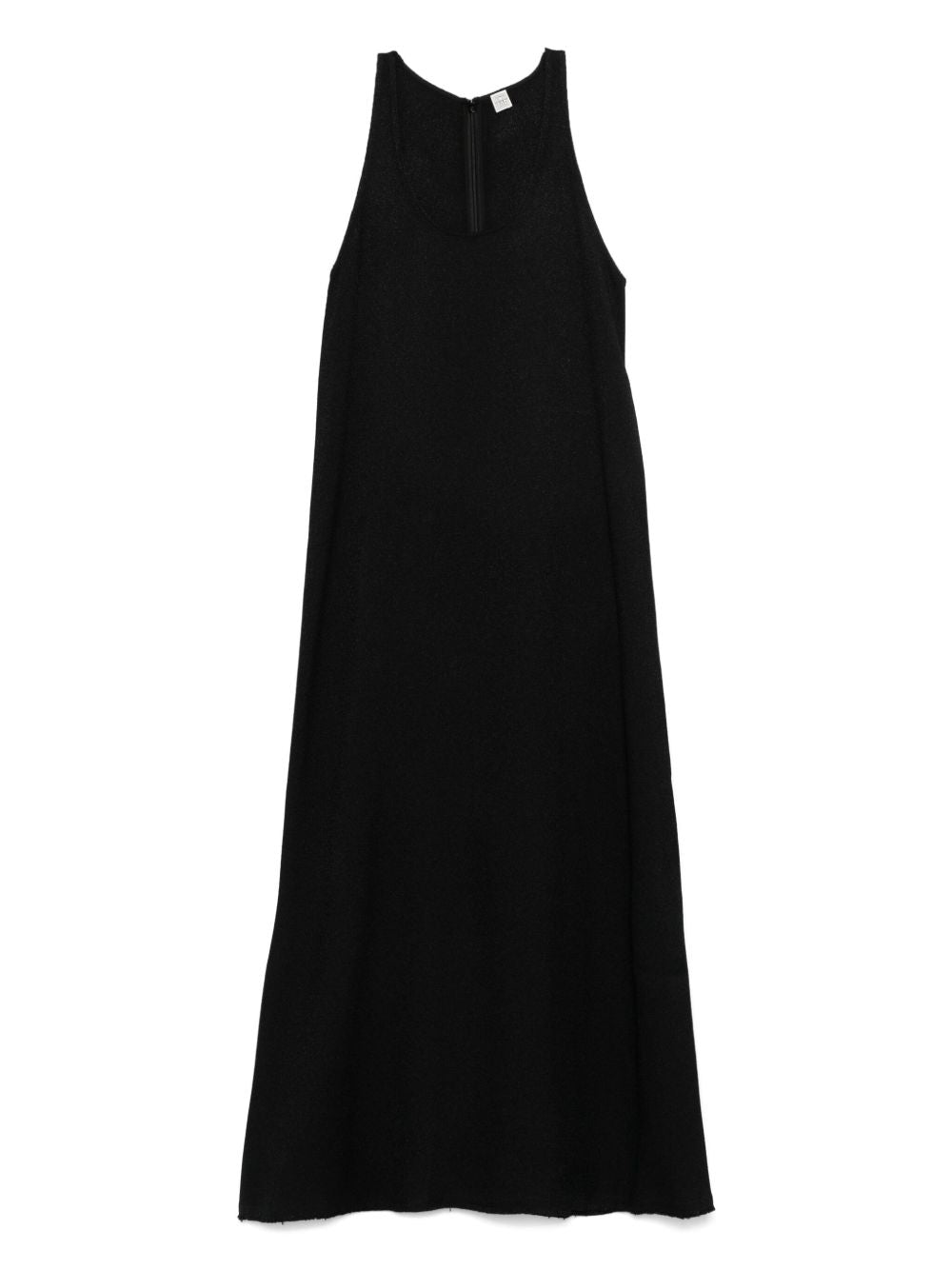 Abito midi smanicato in nero Toteme - donna 