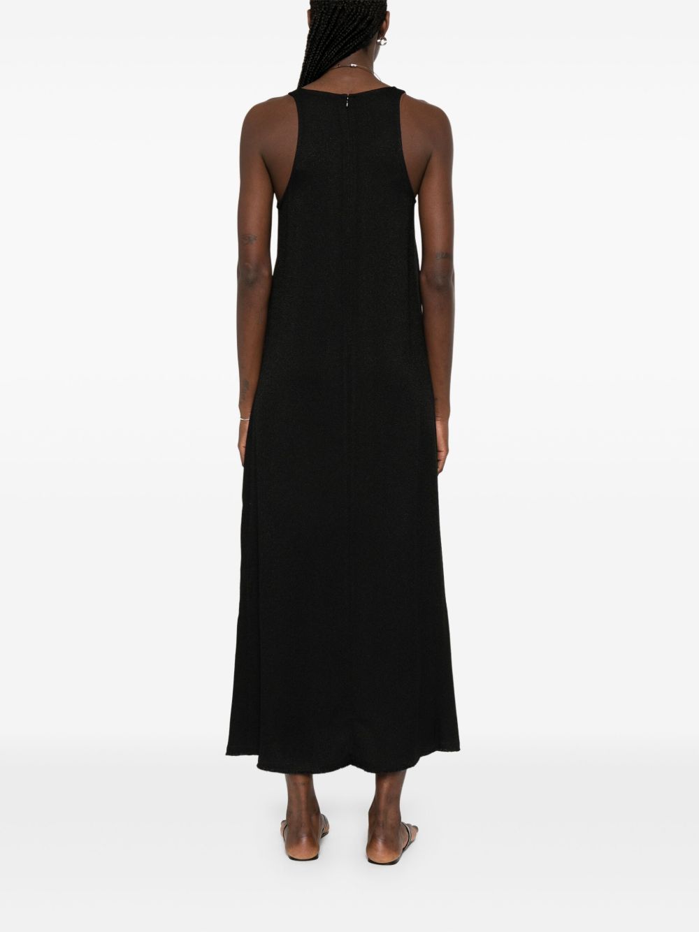 Abito midi smanicato in nero Toteme - donna 