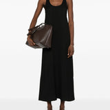 Abito midi smanicato in nero Toteme - donna 