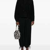 Cardigan con risvolto a scialle in nero Toteme - donna 