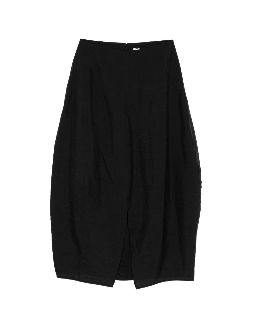 Gonna midi con spacco parachute in nero Toteme - donna 