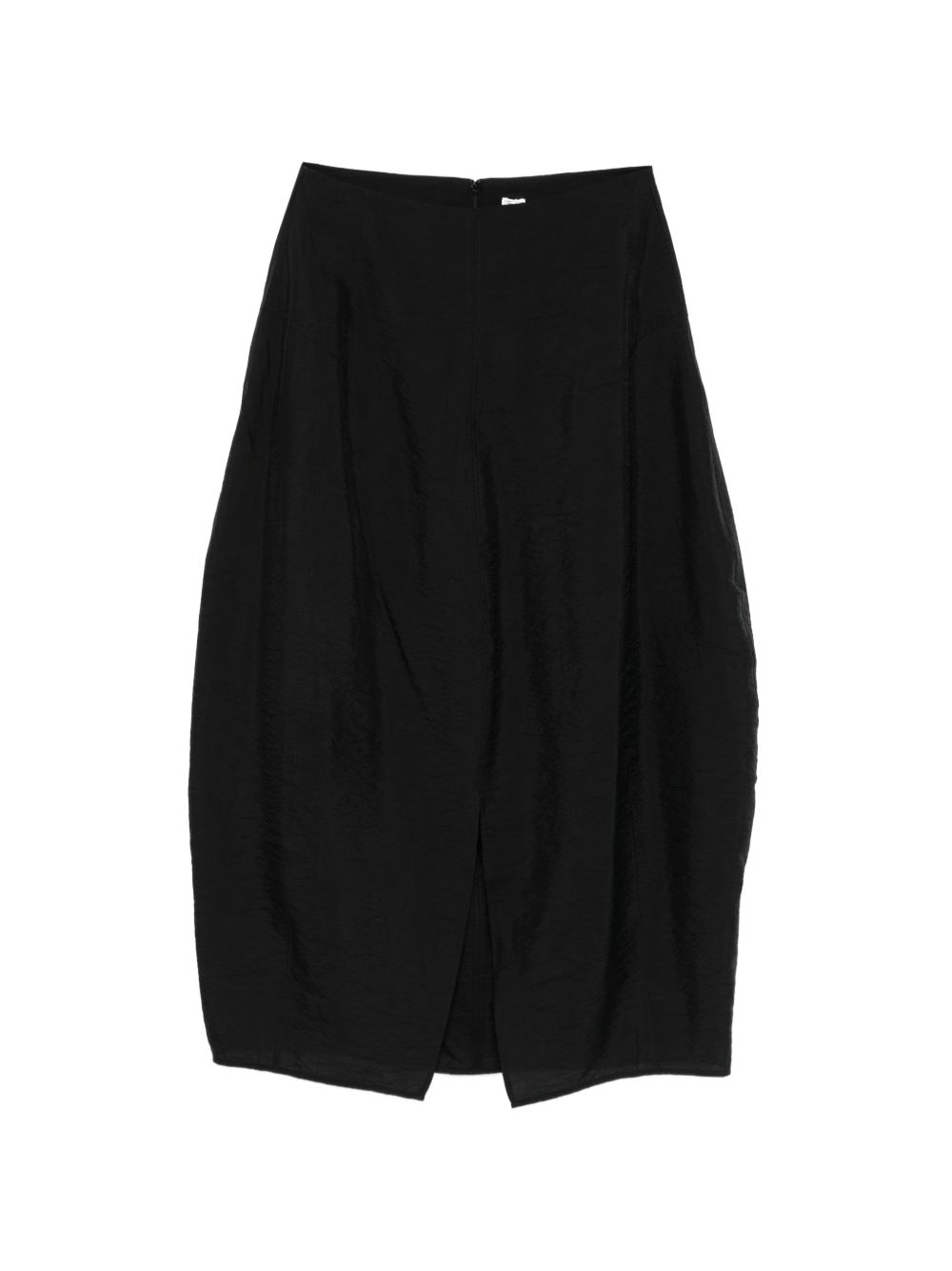 Gonna midi con spacco parachute in nero Toteme - donna 