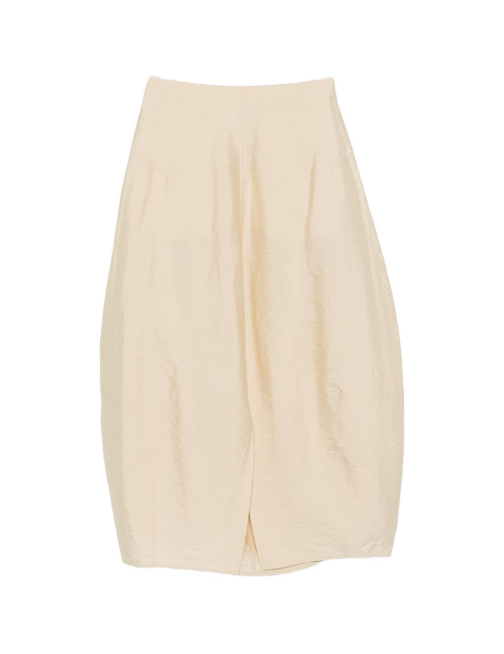 Gonna midi con spacco parachute in beige Toteme - donna 