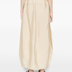 Gonna midi con spacco parachute in beige Toteme - donna 
