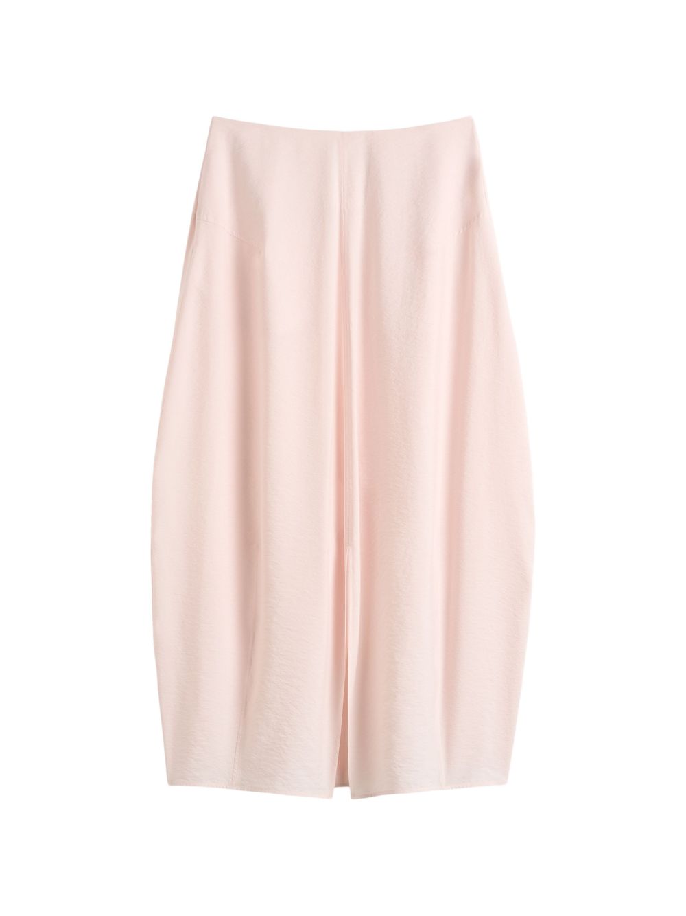 Gonna midi con spacco parachute in rosa Toteme - donna 