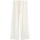 Pantaloni con coulisse in beige Toteme - donna 