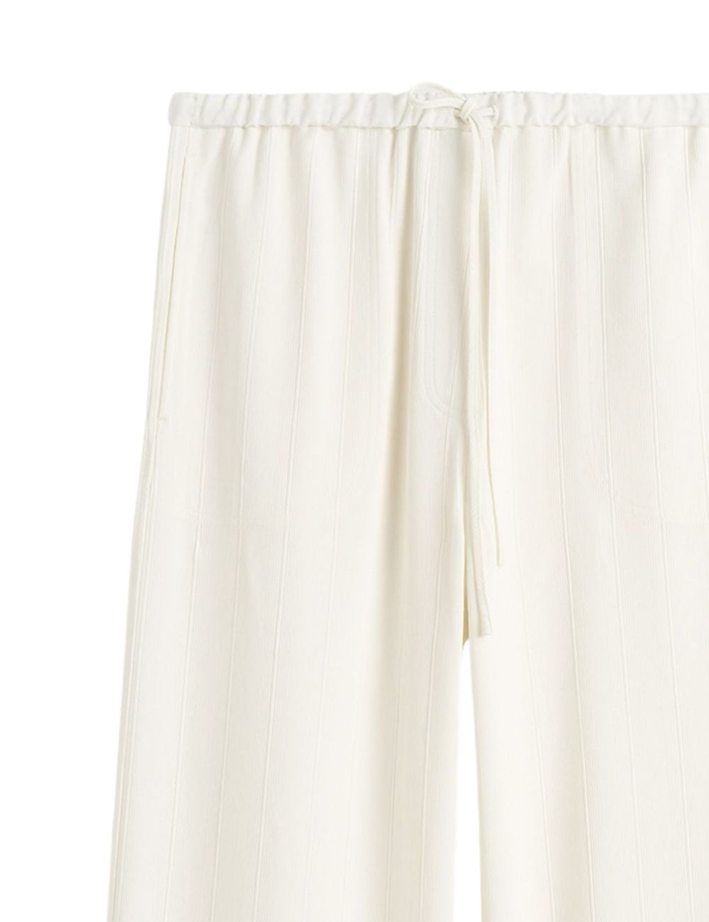 Pantaloni con coulisse in beige Toteme - donna 