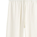 Pantaloni con coulisse in beige Toteme - donna 