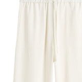 Pantaloni con coulisse in beige Toteme - donna 
