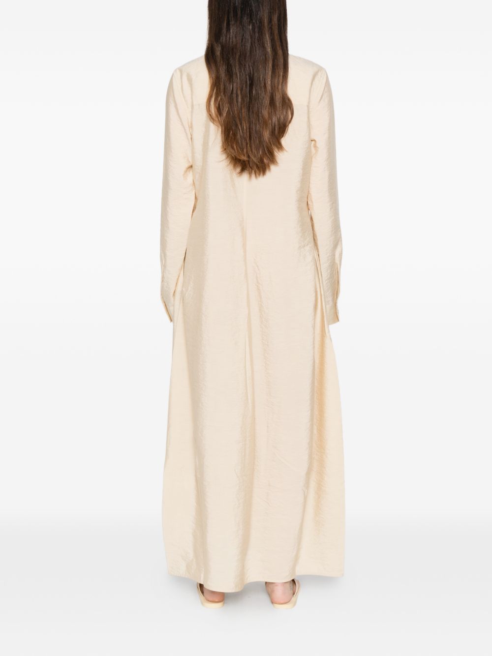 Abito lungo parachute in beige Toteme - donna 