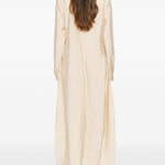 Abito lungo parachute in beige Toteme - donna 