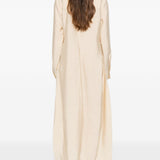 Abito lungo parachute in beige Toteme - donna 