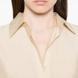Abito lungo parachute in beige Toteme - donna 
