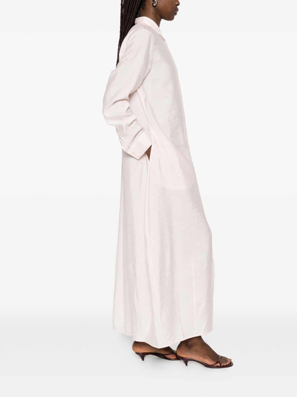 Chemisier a manice lunghe in rosa Toteme - donna 