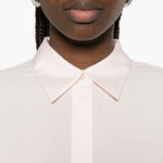 Chemisier a manice lunghe in rosa Toteme - donna 