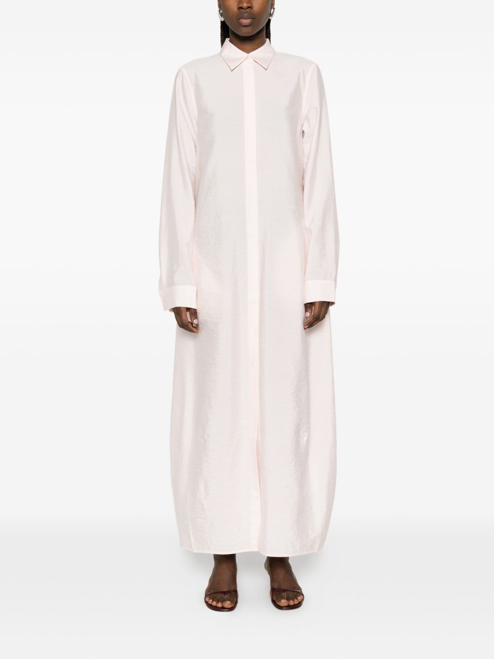 Chemisier a manice lunghe in rosa Toteme - donna 