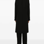 Cappotto sartoriale monopetto in nero Toteme - donna 