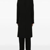 Cappotto sartoriale monopetto in nero Toteme - donna 
