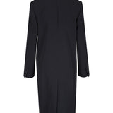 Cappotto sartoriale monopetto in nero Toteme - donna 
