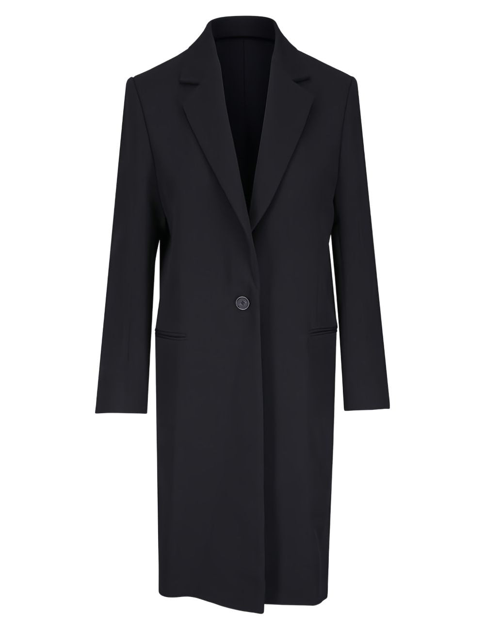 Cappotto sartoriale monopetto in nero Toteme - donna 