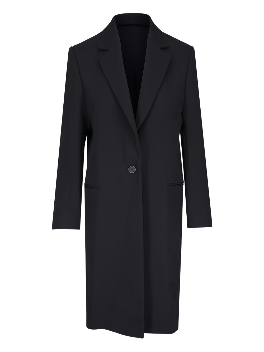 Cappotto sartoriale monopetto in nero Toteme - donna 