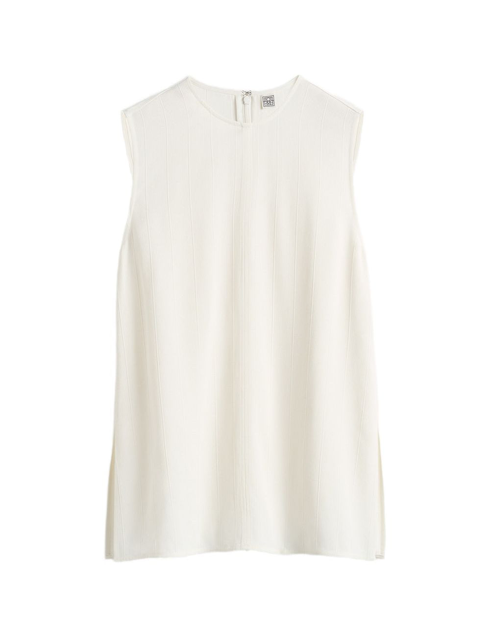 Top a coste in bianco Toteme - donna 