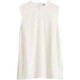 Top a coste in bianco Toteme - donna 