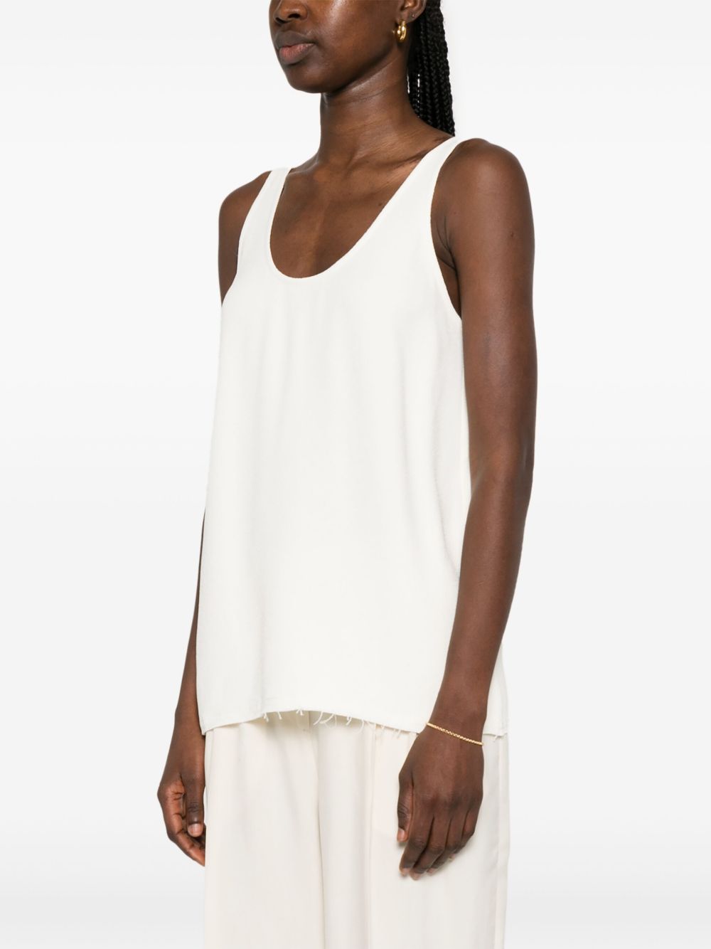 Top testurizzato in bianco Toteme - donna 