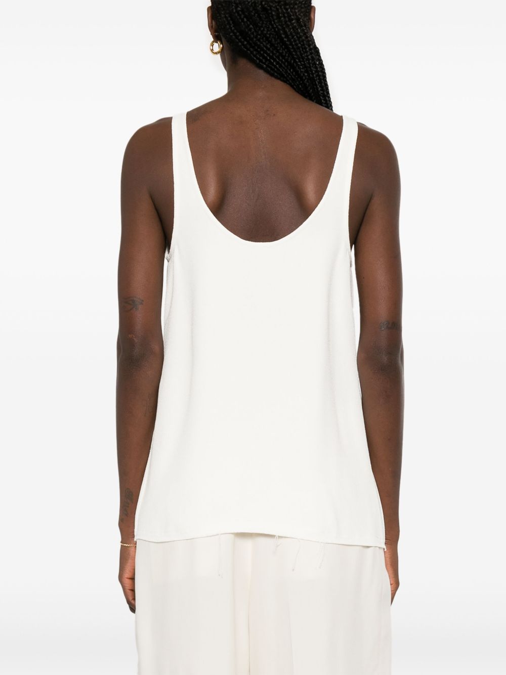 Top testurizzato in bianco Toteme - donna 