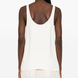 Top testurizzato in bianco Toteme - donna 