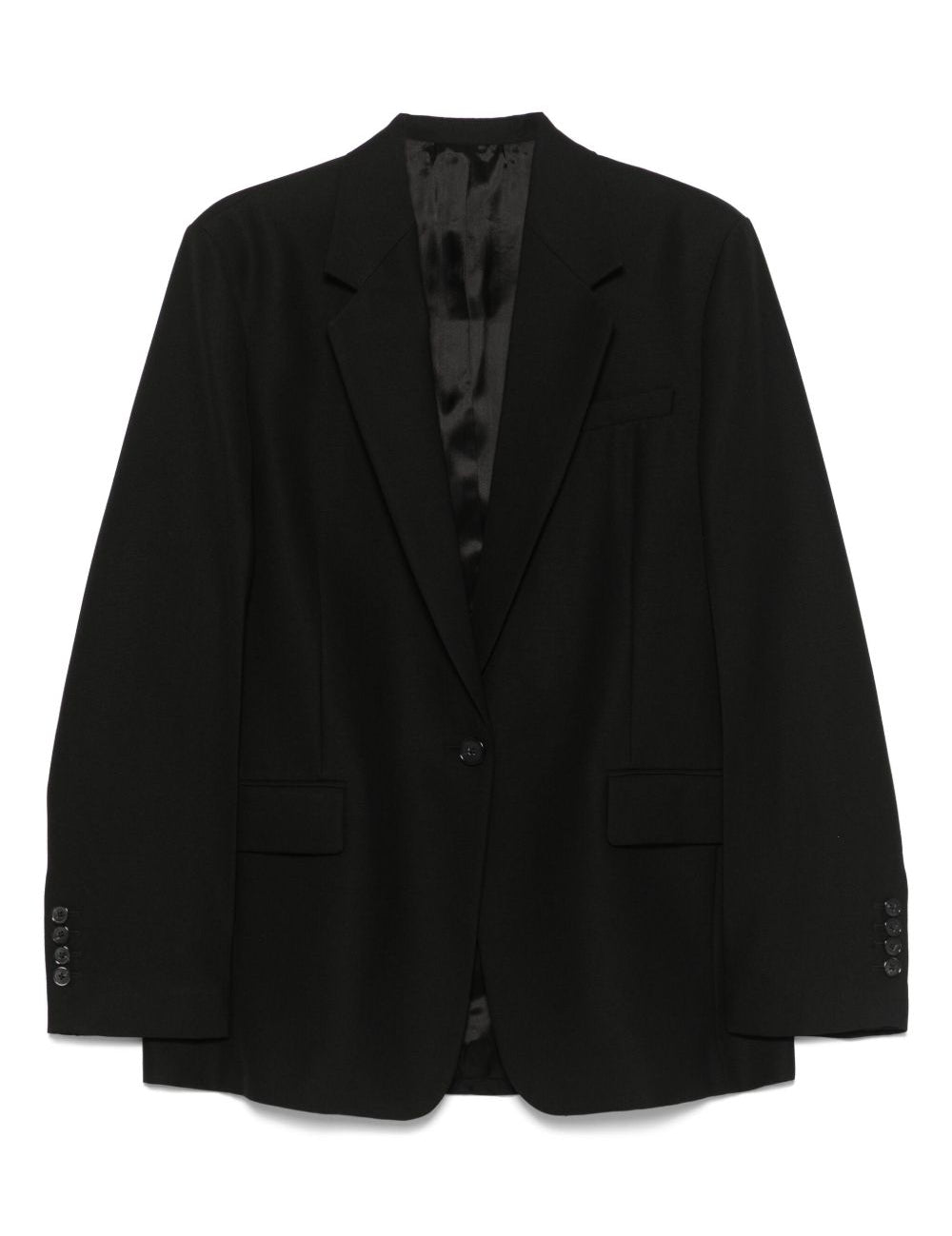 Blazer sartoriale monopetto in nero Toteme - donna 