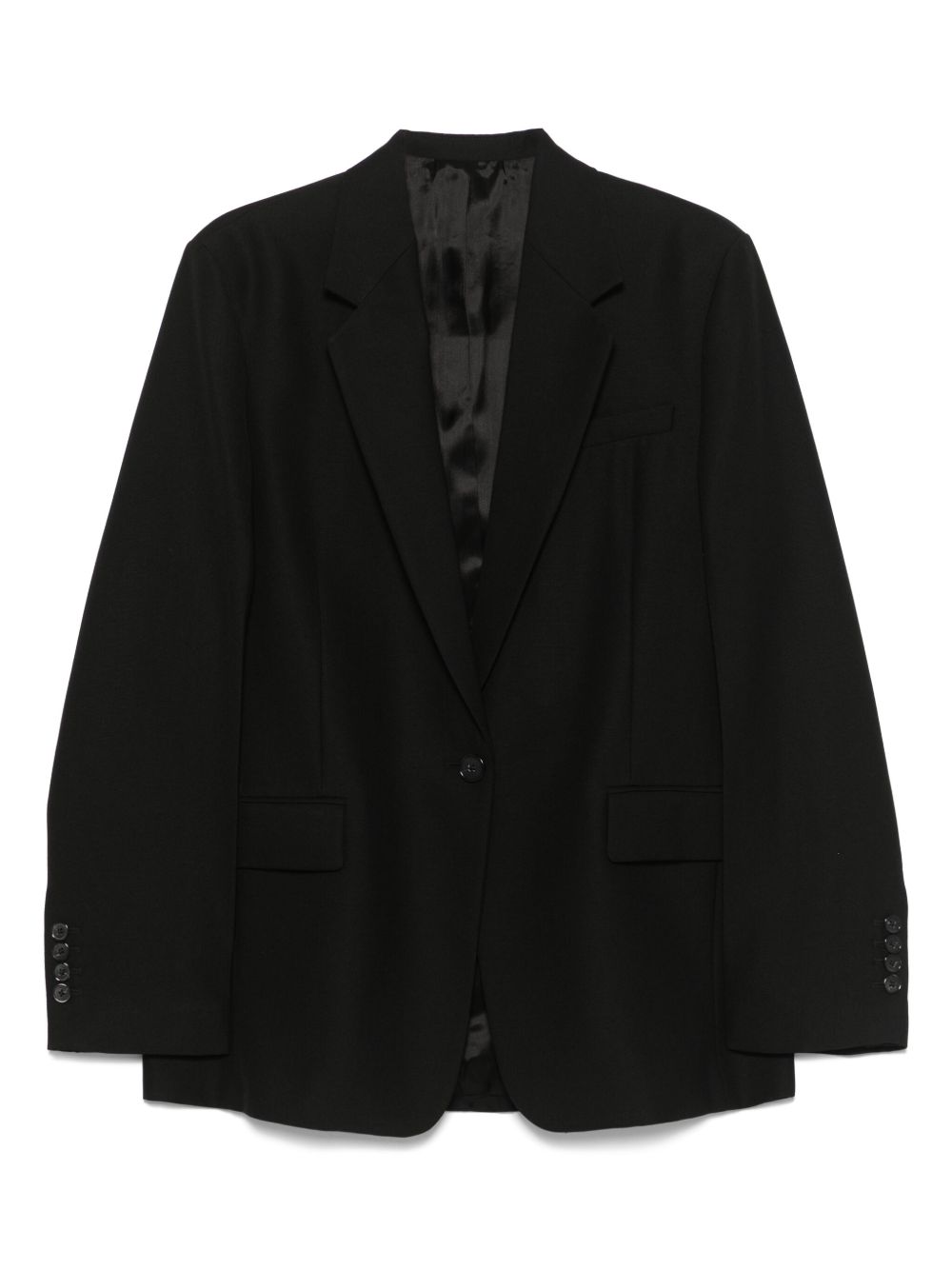 Blazer sartoriale monopetto in nero Toteme - donna 