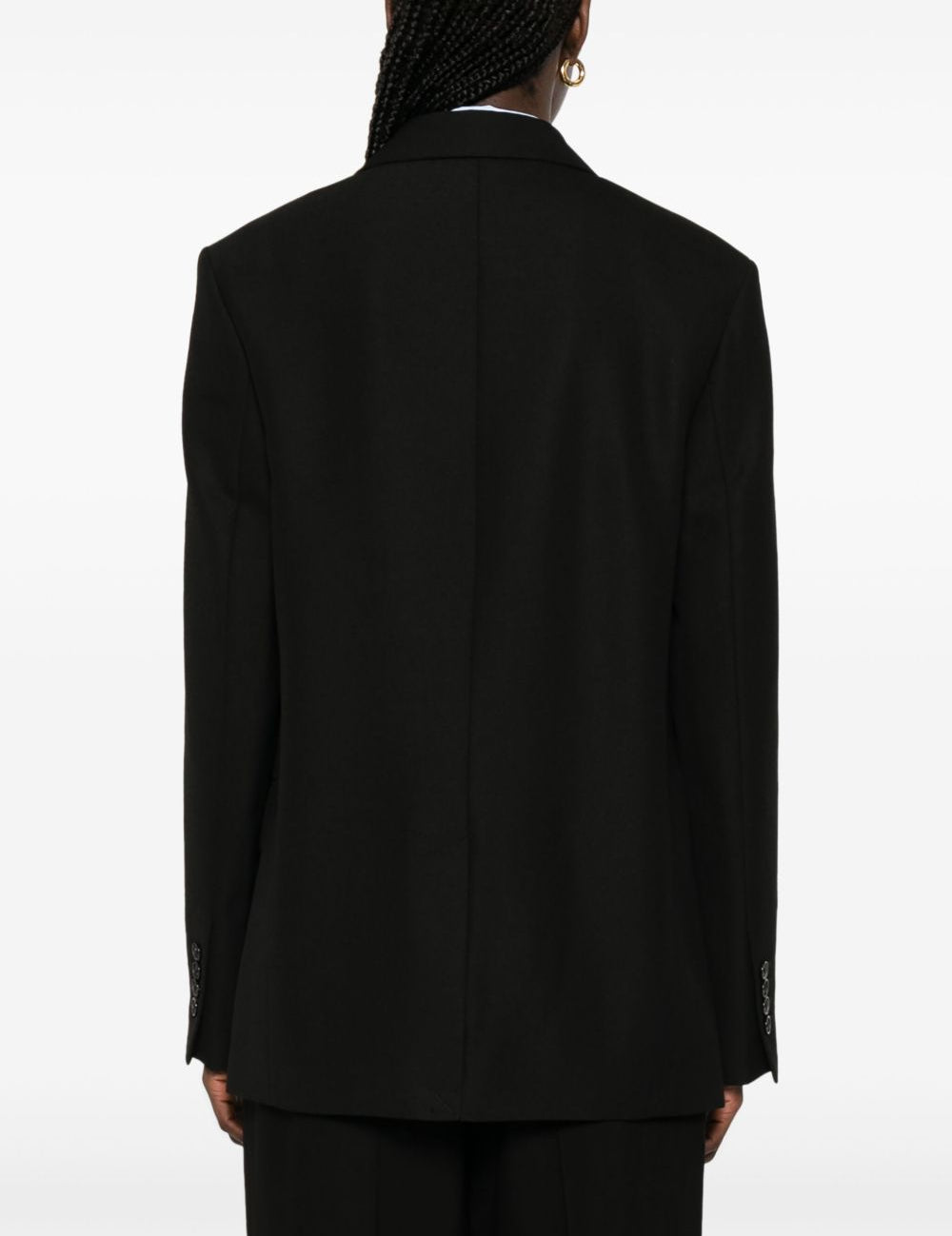 Blazer sartoriale monopetto in nero Toteme - donna 