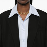 Blazer sartoriale monopetto in nero Toteme - donna 